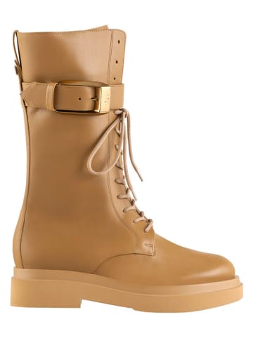 Högl Leder-Boots in Camel