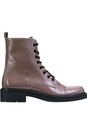 Högl Leder-Boots "Bonnie" in Braun/ Schwarz