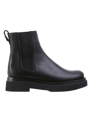 Högl Leder-Chelsea-Boots in Schwarz