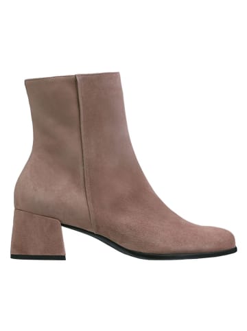 Högl Leder-Stiefeletten in Beige
