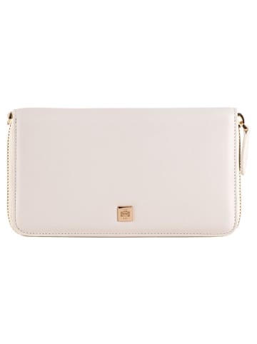 Högl Leder-Geldbörse "Miranda" in Creme - (B)19 x (H)10 x (T)2 cm