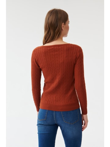 TATUUM Sweter w kolorze czerwonym