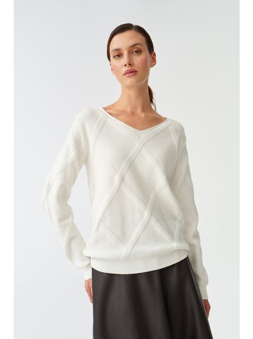 TATUUM Pullover in Weiß