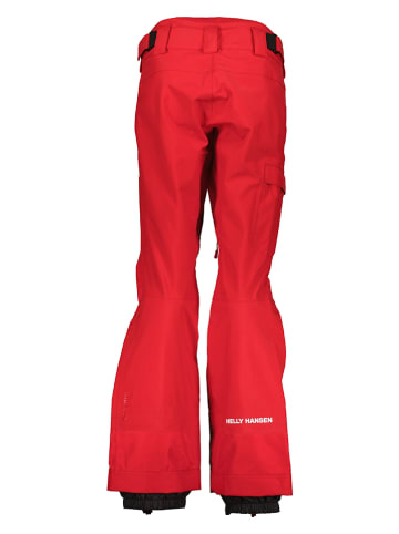 Helly Hansen Spodnie narciarskie "Alder" w kolorze czerwonym