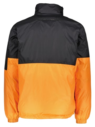 Helly Hansen Dwustronna kurtka pikowana "Active" w kolorze czarno-pomarańczowym