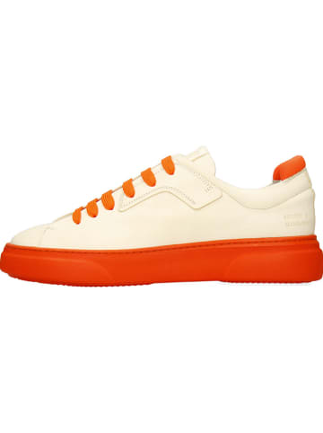 MELVIN & HAMILTON Leder-Sneakers "Harvey 35" in Weiß/ Orange