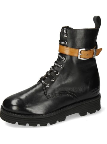 MELVIN & HAMILTON Leder-Boots "Dakota 13" in Schwarz