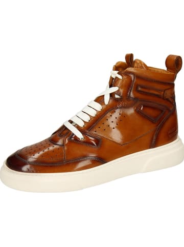 MELVIN & HAMILTON Skórzane sneakersy "Harvey 51" w kolorze brązowym