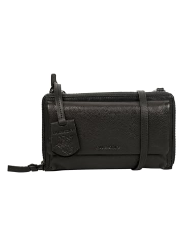 Burkely Leren smartphonetas "Just Jolie" zwart - (B)12 x (H)20 x (D)40 cm