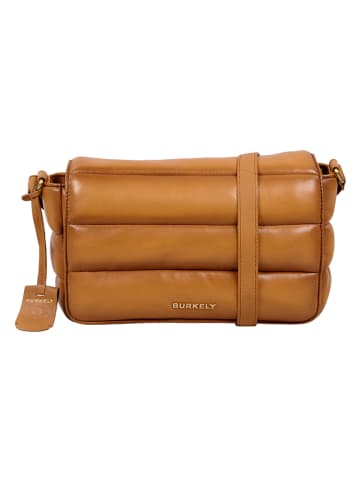 Burkely Leren schoudertas "Drowsy Dani" cognackleurig - (B)17 x (H)26 x (D)10 cm