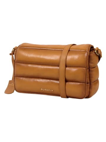 Burkely Leren schoudertas "Drowsy Dani" cognackleurig - (B)17 x (H)26 x (D)10 cm
