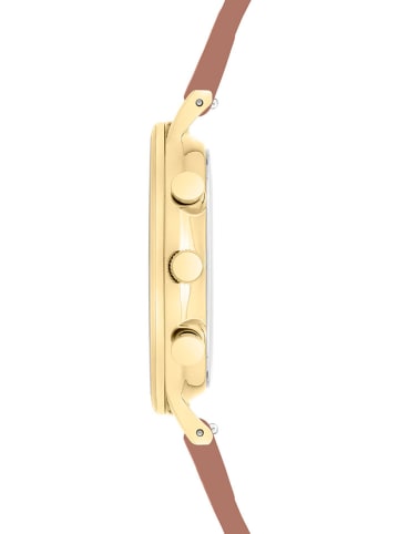Liebeskind Chronograph in Braun/ Gold/ Weiß