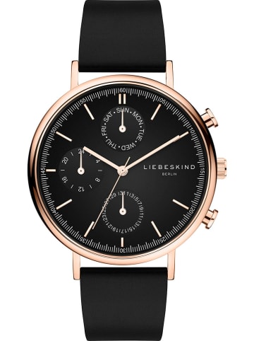 Liebeskind Chronograaf roségoudkleurig/zwart
