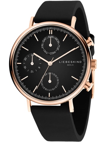 Liebeskind Chronograph in Roségold/ Schwarz