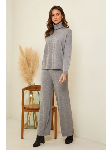 Soft Cashmere 2tlg. Outfit in Grau