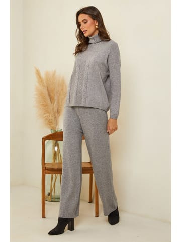 Soft Cashmere 2tlg. Outfit in Grau
