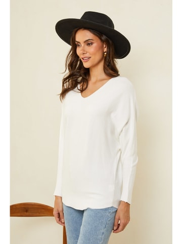 Soft Cashmere Sweter w kolorze białym