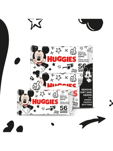 HUGGIES 10er-Set: Feuchttücher "Disney"