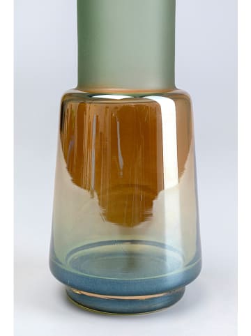 Kare Vaas "Chloe" groen - (H)25 x Ø 9 cm