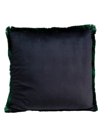 Kare Poduszka "Jungle" w kolorze czarno-zielonym - 45 x 45 cm