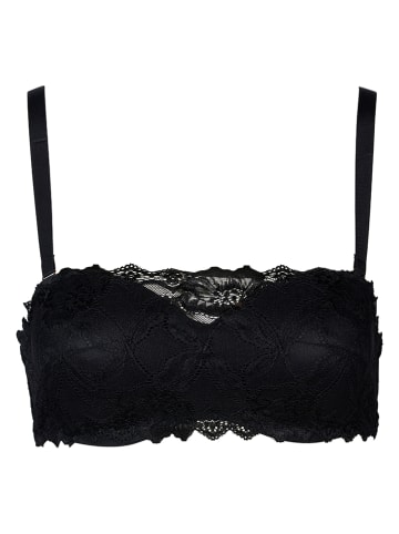 After Eden Biustonosz bandeau "Anna" w kolorze czarnym