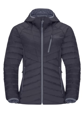 Jack Wolfskin Kurtka zimowa "Routeburn" w kolorze antracytowym