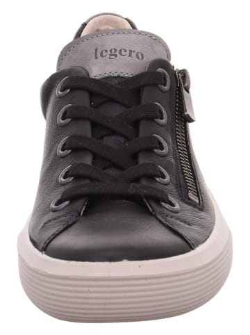 Legero Leder-Sneakers "Fresh" in Schwarz