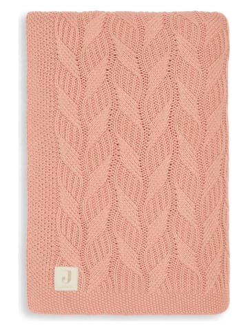 Jollein Decke in Rosa - (L)100 x (B)75 cm