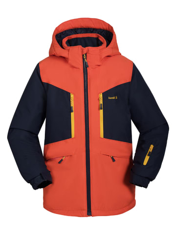 Kamik Winterjacke "Max" in Dunkelblau/ Orange
