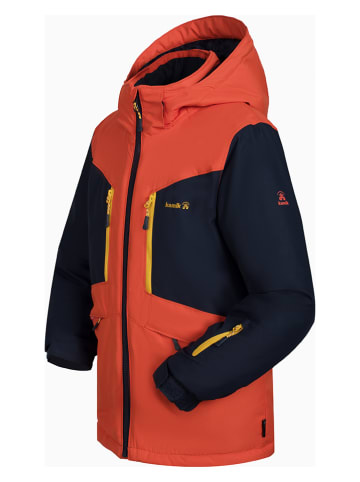 Kamik Ski-/snowboardjas "Max" donkerblauw/oranje