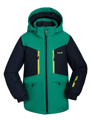 Kamik Ski-/snowboardjas "Max" groen/donkerblauw