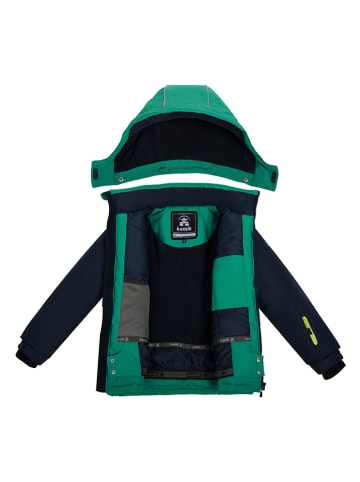 Kamik Ski-/snowboardjas "Max" groen/donkerblauw