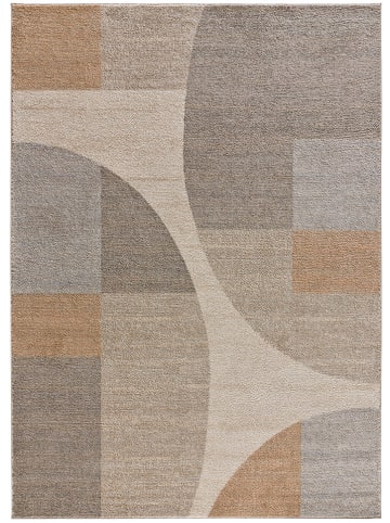 Moma Laagpolig tapijt "Aydin" beige/grijs