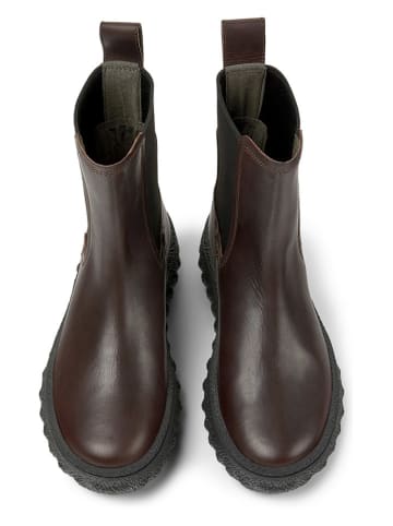 Camper Leren chelseaboots bruin
