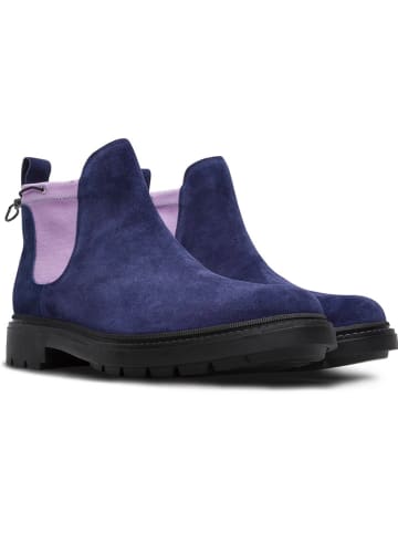 Camper Chelseaboots donkerblauw/paars