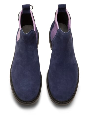 Camper Chelseaboots donkerblauw/paars
