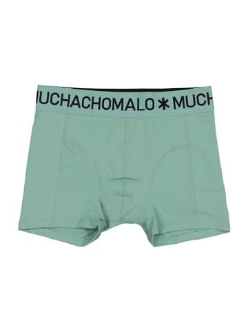 Muchachomalo 4er-Set: Boxershorts in Grün/ Dunkelblau/ Blau