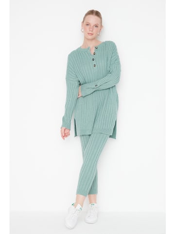 trendyol 2-delige outfit groen