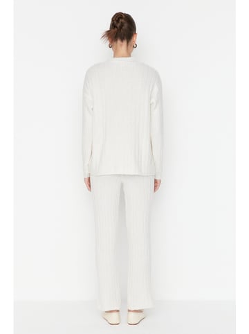 trendyol 2tlg. Outfit in Creme