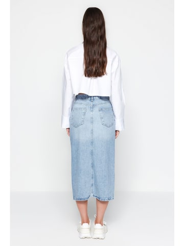 trendyol Jeansrock in Hellblau