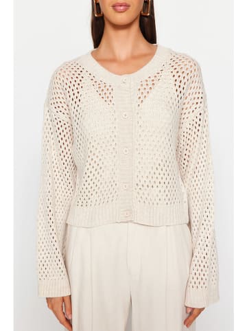 trendyol Cardigan in Creme