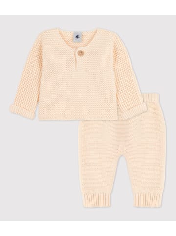 PETIT BATEAU 2tlg. Outfit in Creme