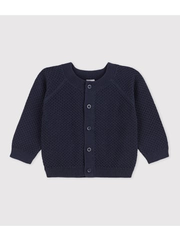 PETIT BATEAU Cardigan in Dunkelblau