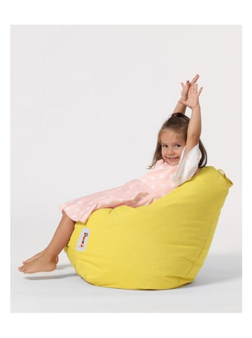 Epheria Kids Worek w kolorze żółtym do siedzenia - 60 x 60 x 25 cm