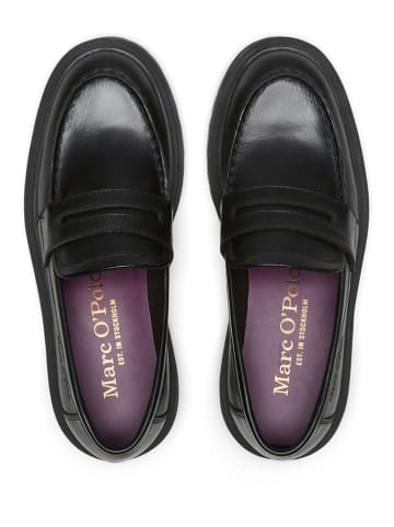 Marc O'Polo Shoes Leren mocassins "Phia" zwart