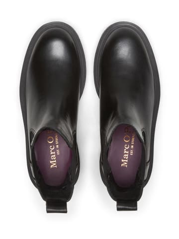 Marc O'Polo Shoes Leren chelseaboots "Phia" zwart