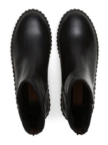 Marc O'Polo Shoes Leren boots "Bianca" zwart