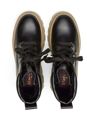 Marc O'Polo Shoes Skórzane botki "Petra" w kolorze czarnym