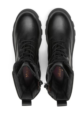 Marc O'Polo Shoes Leren boots "Liliam" zwart