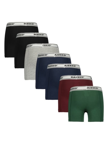 RAIZZED® 7-delige set: boxershorts "Nora" meerkleurig